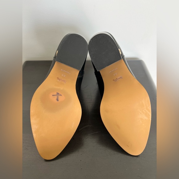 Coach Black Pell Leather Bootie size 6.5 - Picture 10 of 14